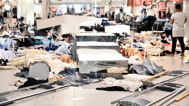 EFF Members created havoc at Swedish retailer’s stores in up-market malls in Pretoria