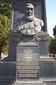 Grafmonument van president Paul Kruger geskend