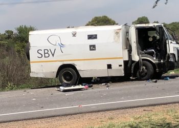 Letterlik ’n swart Vrydag in Pretoria na twee geldwaens beroof is in die area